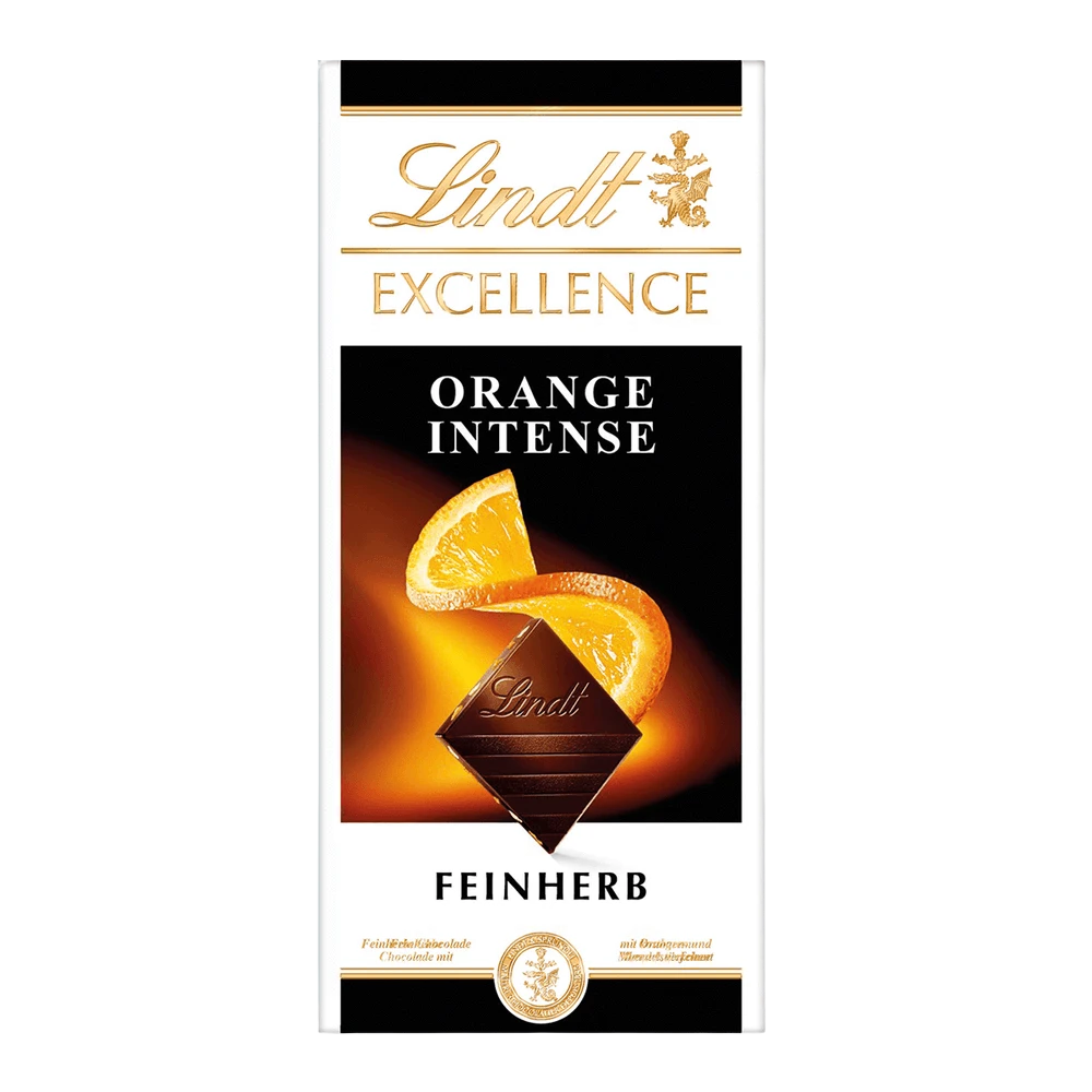 Lindt EXCELLENCE Orange Intense, 100g