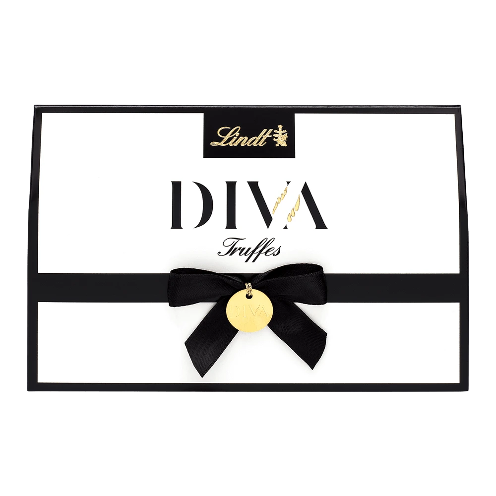 Lindt DIVA Pralinés Trüffel Clutch 114g Geschenkbox