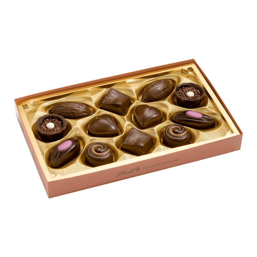 Lindt Pralinés Feinherb 125g