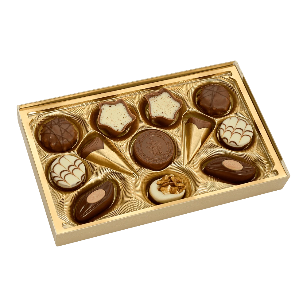 Lindt Pralinen Hochfein 120g Packung