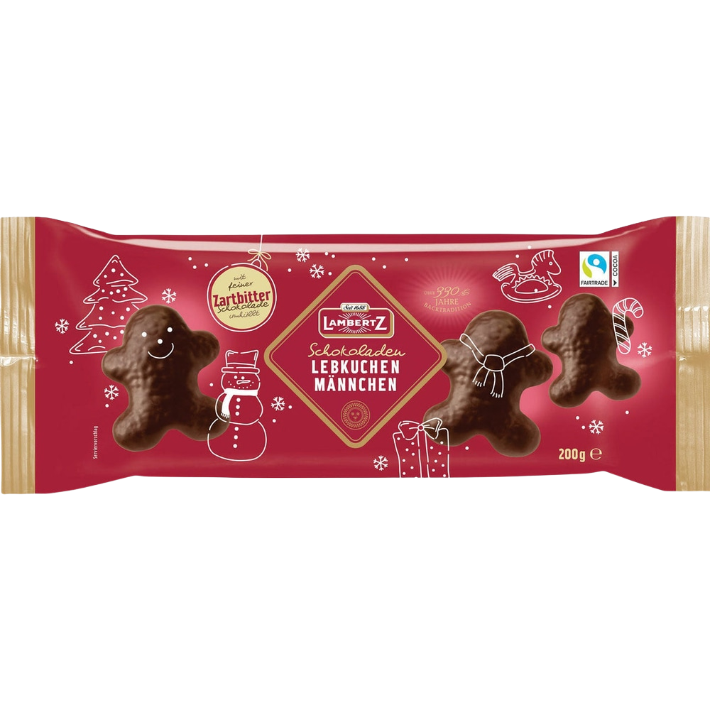 Lambertz Lebkuchenmännchen Zartbitter 200g
