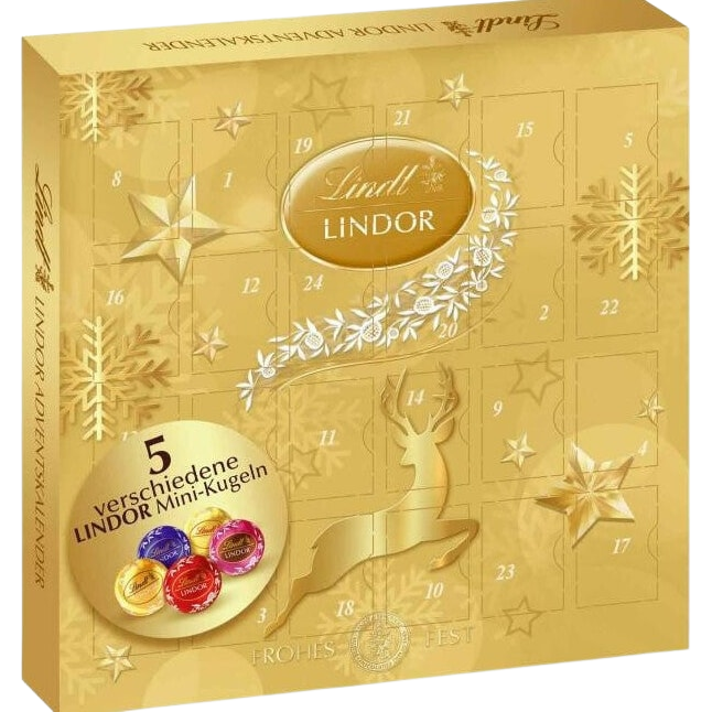 Lindt LINDOR Mini-Tisch-Adventskalender 109 g