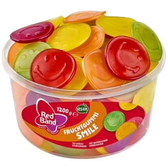 Red Band Fruchtgummi Smile 100 Stück 1,2kg