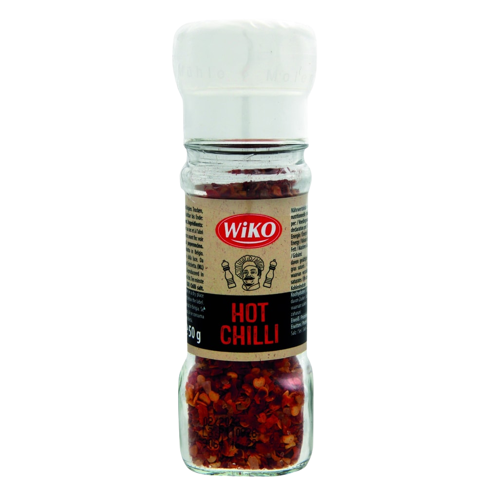 Wiko Gewürzmühle Chili scharf 50g