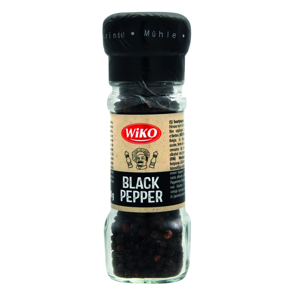 Wiko Gewürzmühle Pfeffer schwarz 50g