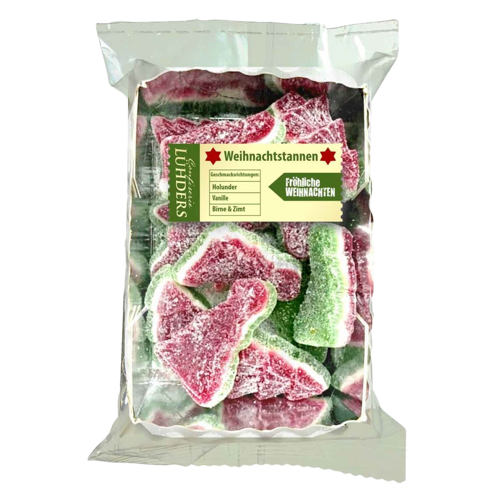 Lühders Weihnachtstannen Schaumzucker 150g