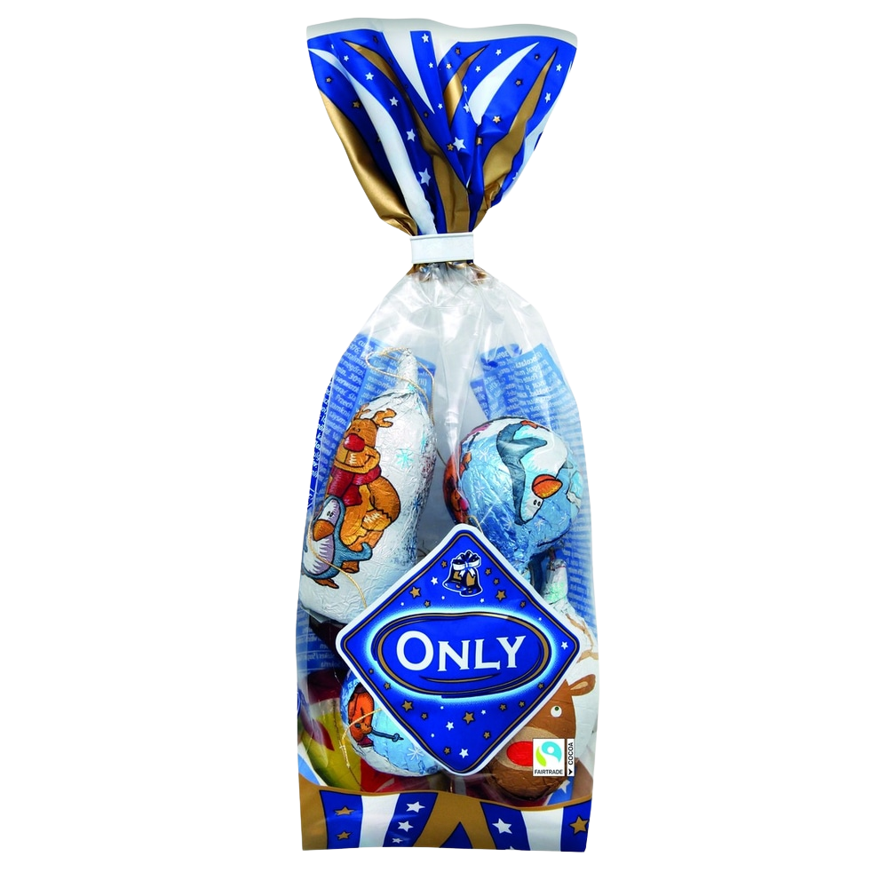 ONLY Milchschokolade Mix Baumbehang 100 g – Originalverpackung