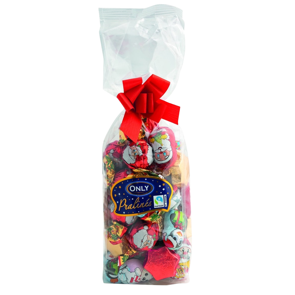 ONLY Milchschokolade Pralinenmischung Weihnachten 500 g – Originalverpackung