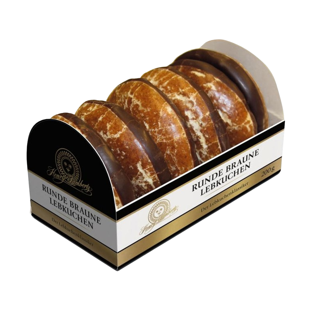 Henry Lambertz Runde Braune Lebkuchen 200 g