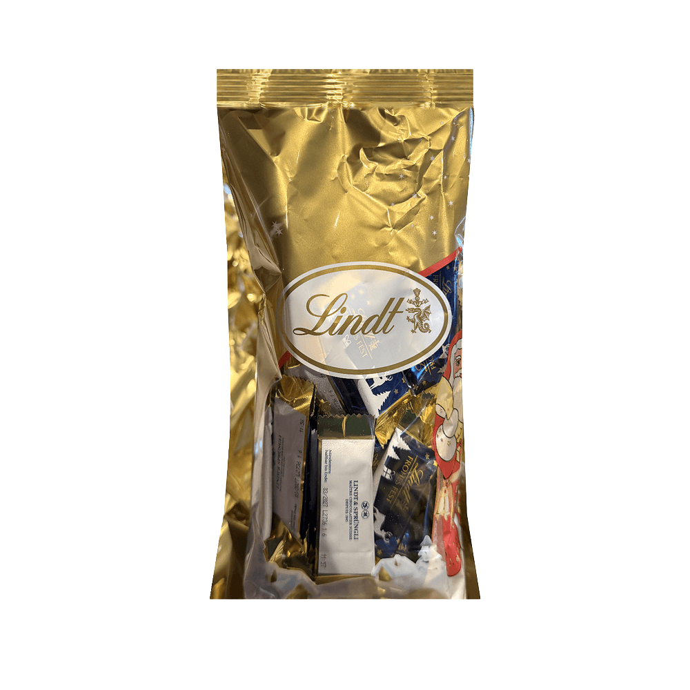 Lindt Weihnachtsbeutel Täfelchen 600 g