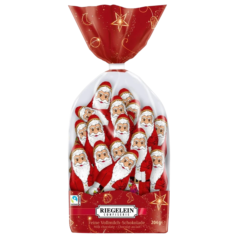 Riegelein Weihnachtsmännchen-Mischbeutel 204 g