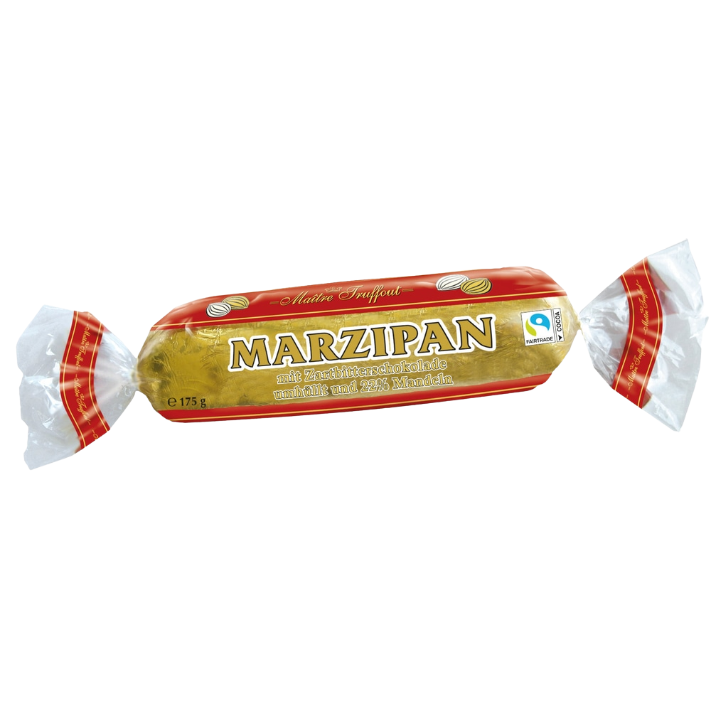 Maitre Truffout Marzipanbrot mit Zartbitterschokolade 175 g