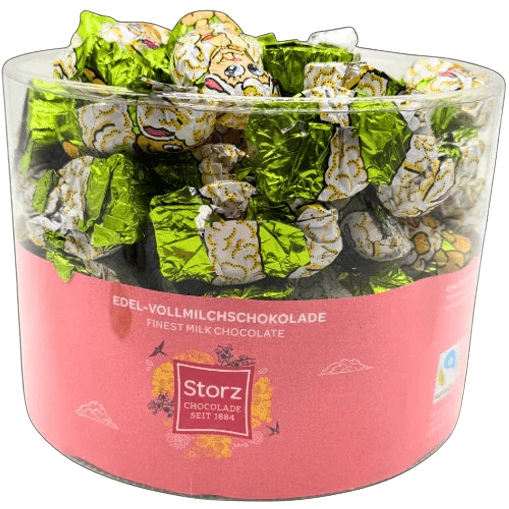 Storz Mini Lämmchen Edelvollmilch Schokolade 100x6,25g Dose