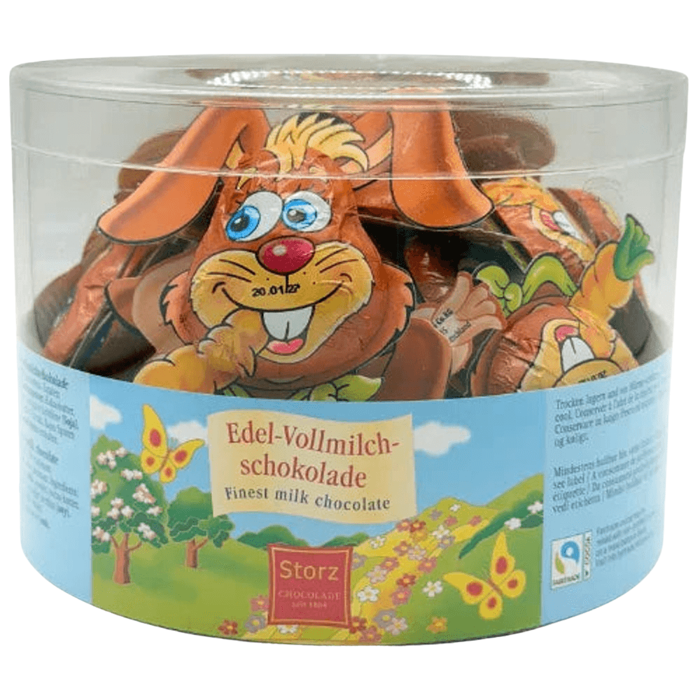 Storz Hasen Mümmel Vollmilch Schokolade 35x 12,5g, 437,5g