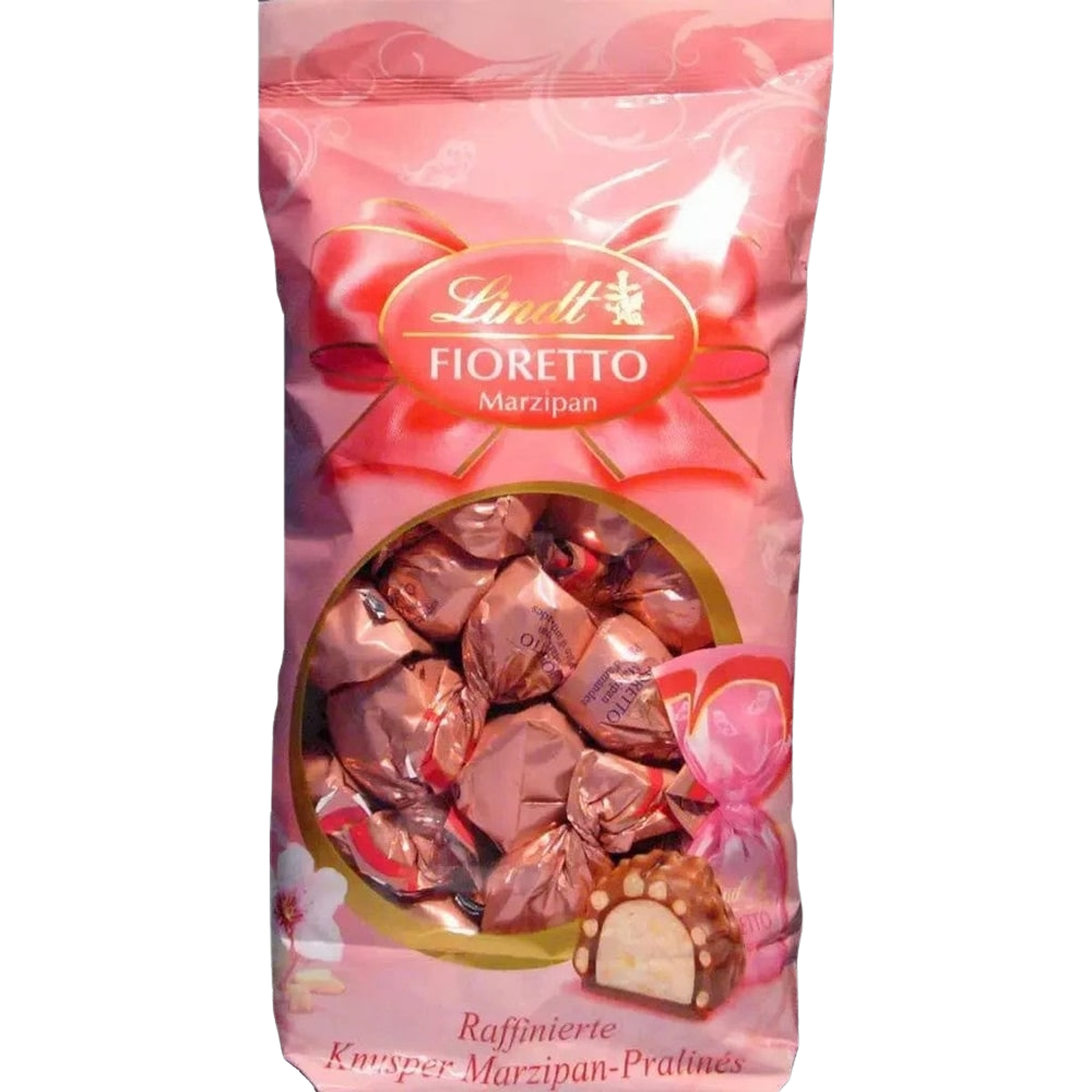 Lindt Fioretto Marzipan & Nougat 600 g – Alpenmilch Schokolade Crisp Pralinen