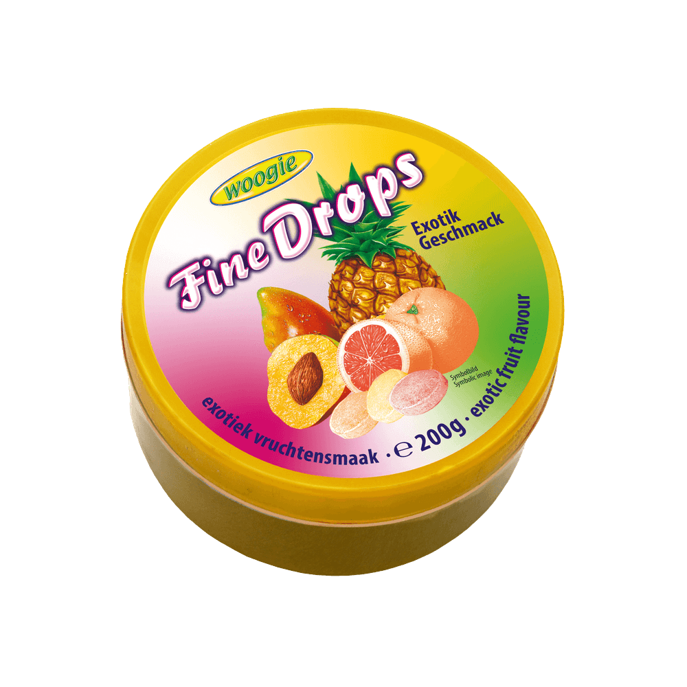 Woogie Bonbons mit Exotik Geschmack 200g