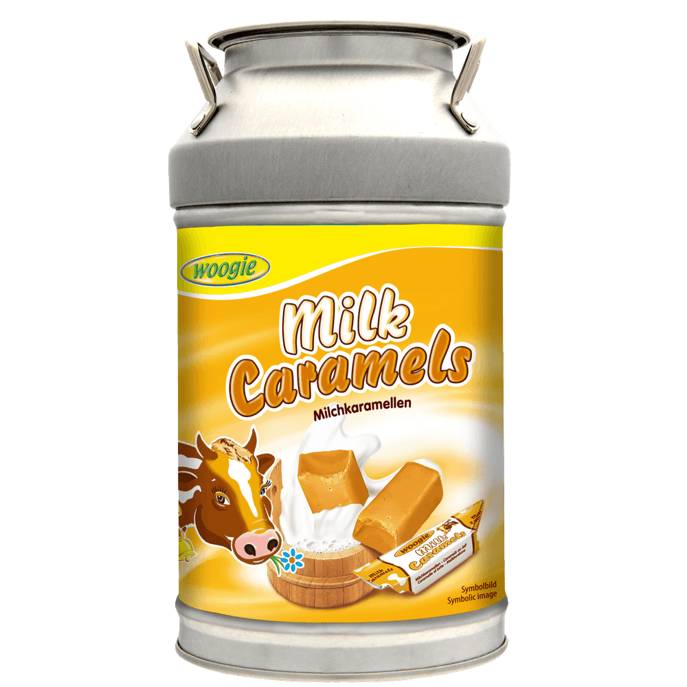 Woogie Milchkaramellen-Kanne Spardose 250g