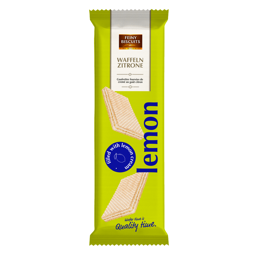Feiny Biscuits Waffeln Zitrone 125g