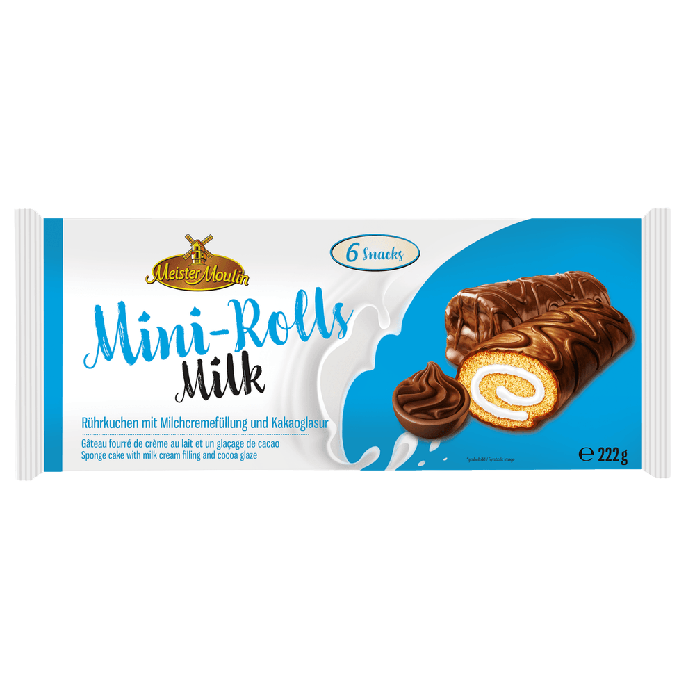 Meister Moulin Mini-Rolls Milk 222g