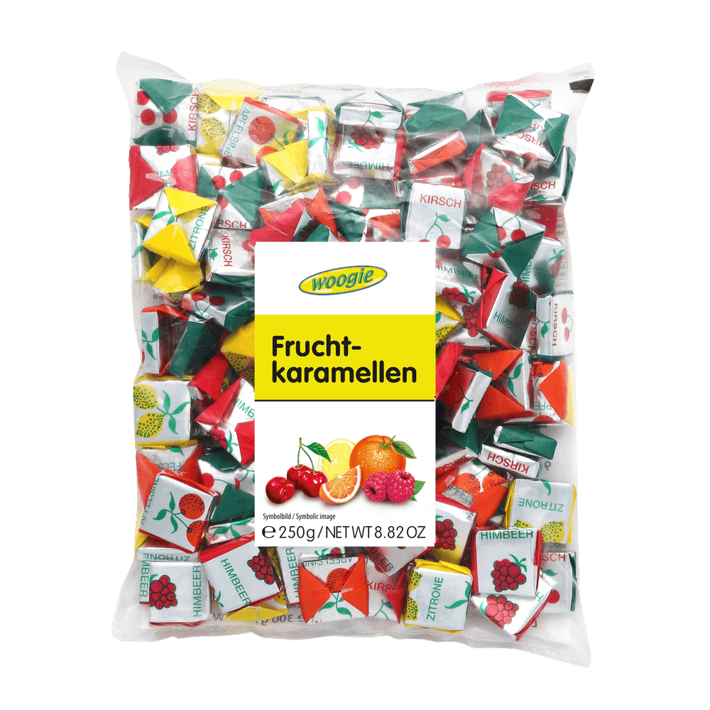 Woogie Fruchtkaramellen 250g