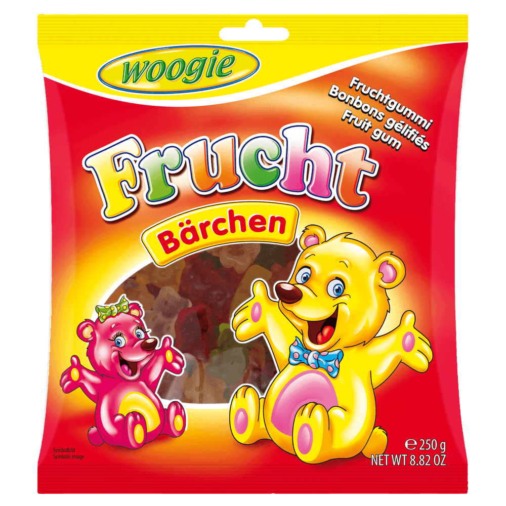 Woogie Fruchtgummi Bären 250g