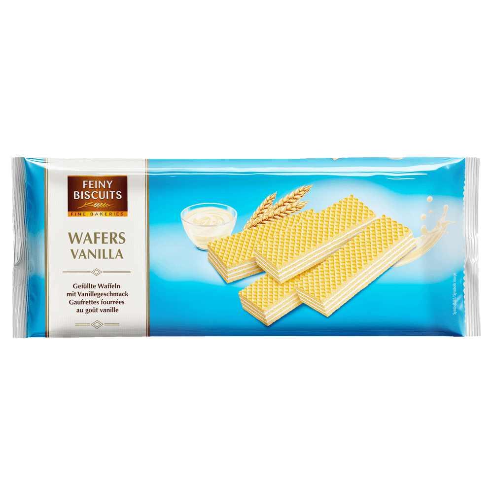 Feiny Biscuits Waffeln mit Vanillecremefüllung 250g