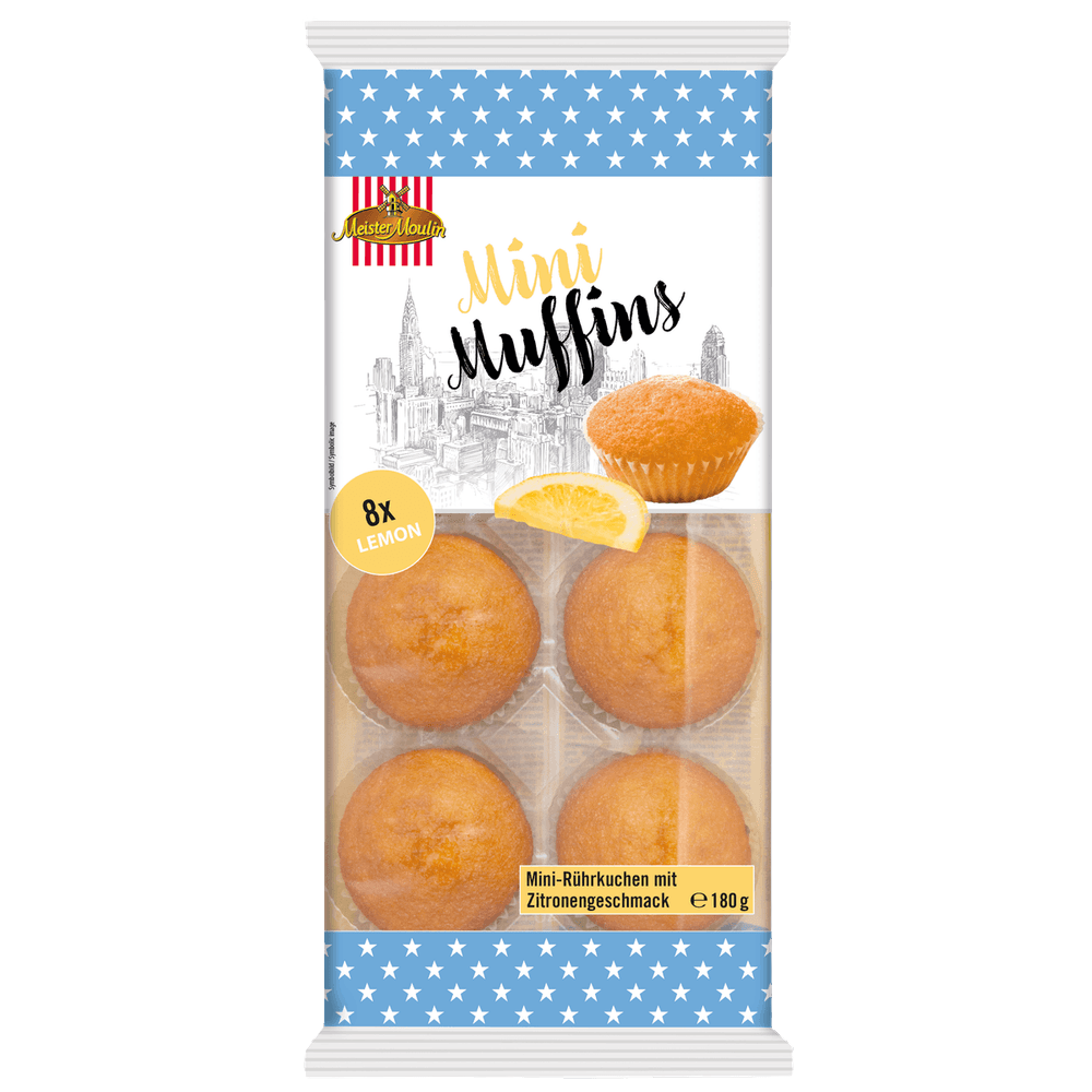 Meister Moulin Mini Muffins Lemon 8er 180g