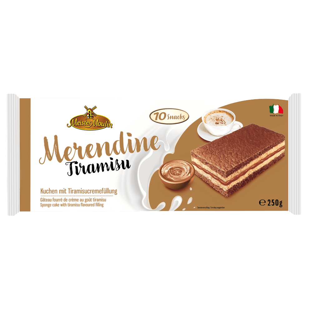 Meister Moulin Kuchenschnitten mit Tiramisucreme 250g