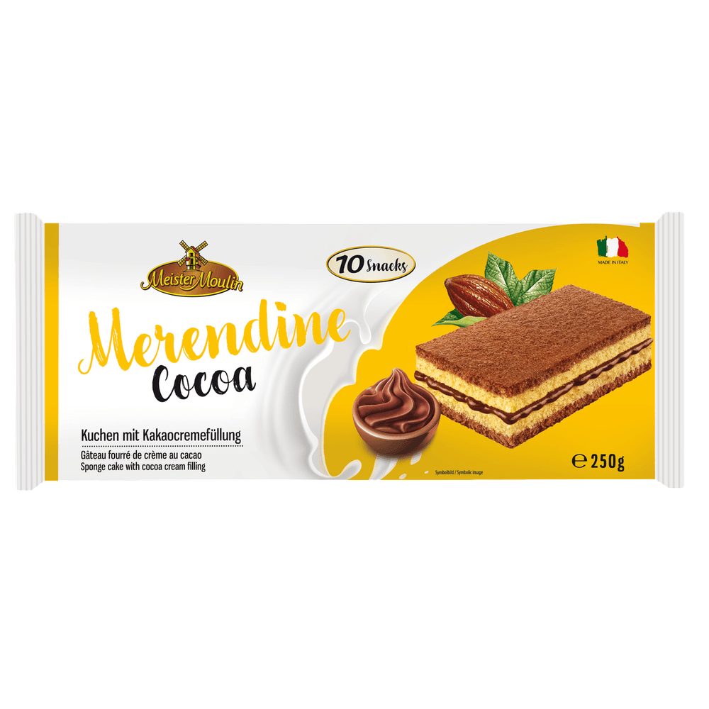 Meister Moulin Kuchenschnitten mit Kakaocreme 250g