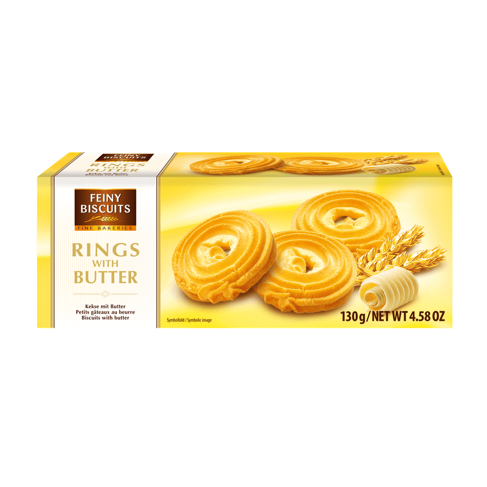 Feiny Biscuits Kekse mit Butter 130g