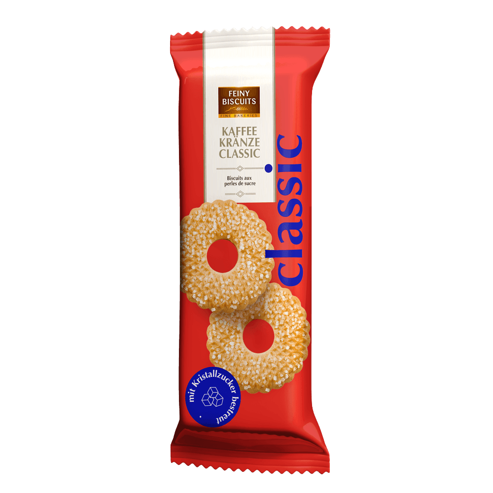 Feiny Biscuits Kaffeekränze Zucker 150g