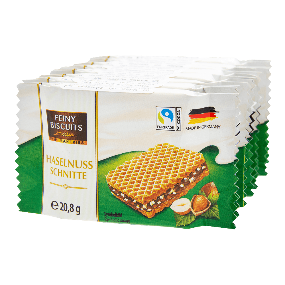 Feiny Biscuits Haselnuss Schnitten 167g (8x20,8g)