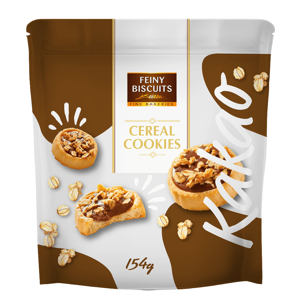 Feiny Biscuits Cereal Cookies Kakao 154g