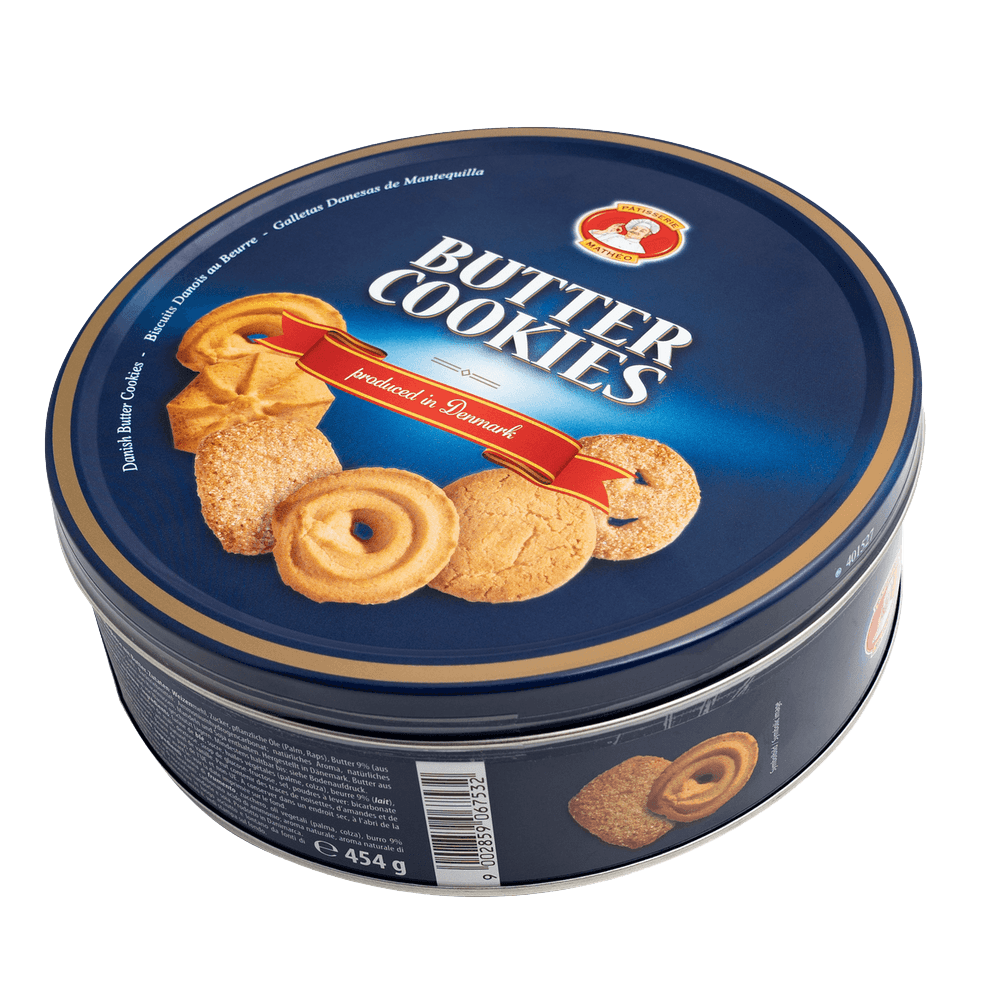 Pâtisserie Mathéo Butter Cookies 454g