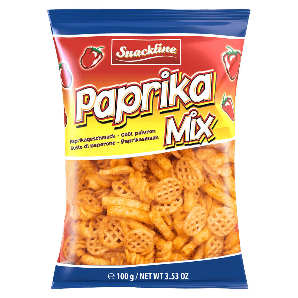 Snackline Paprika Mix Kartoffelsnack 100g