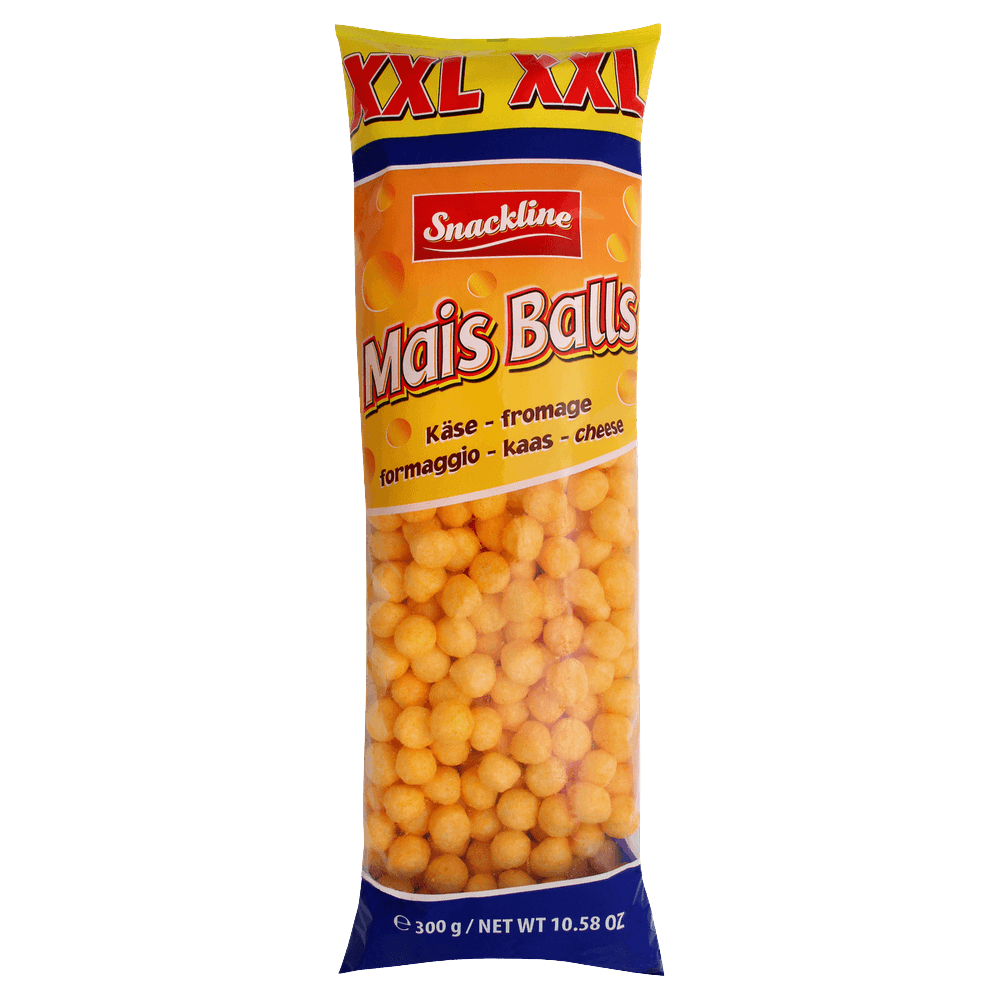 Snackline XXL Mais Balls Käse gesalzen 300g