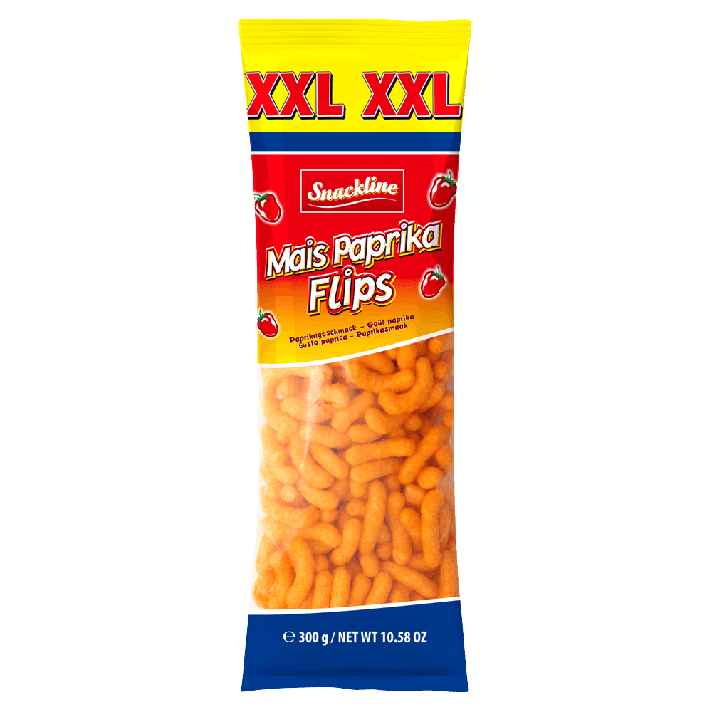Snackline XXL Mais Flips Paprika 300g