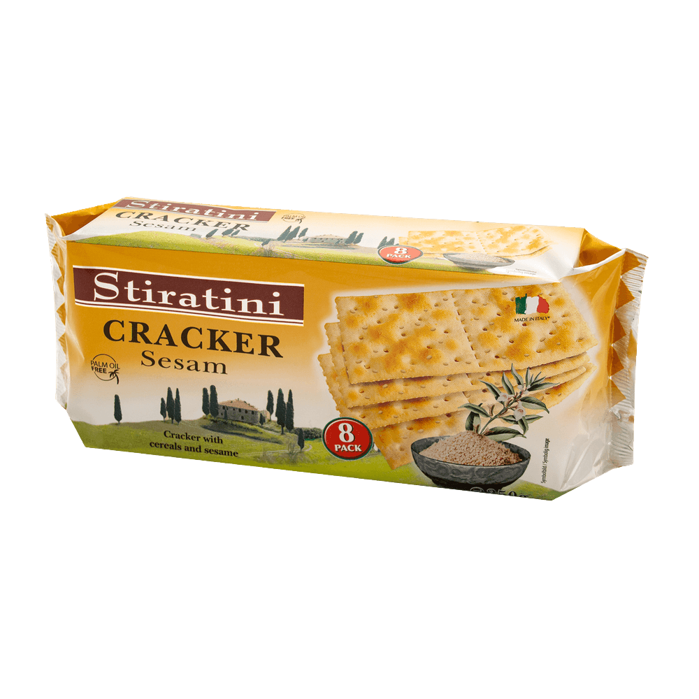 Stiratini Cracker mit Sesam 250g
