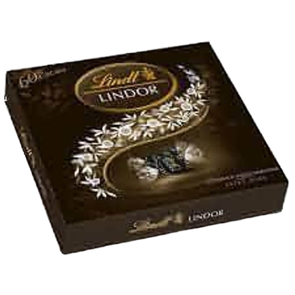 Lindt Lindor Kugeln Dark 70% in einer Präsent Box, 186g