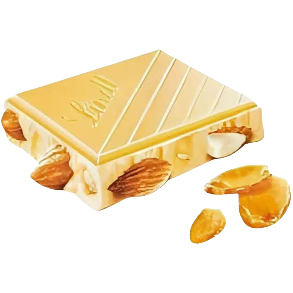 Lindt Les Grandes Amandes Blanc, Schokolade, 150g Tafel