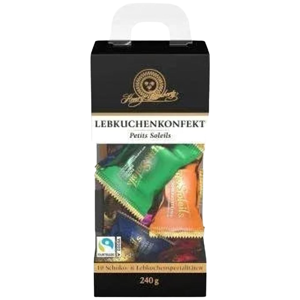 Henry Lambertz Lebkuchenkonfekt Petits Soleils Cubus 240g