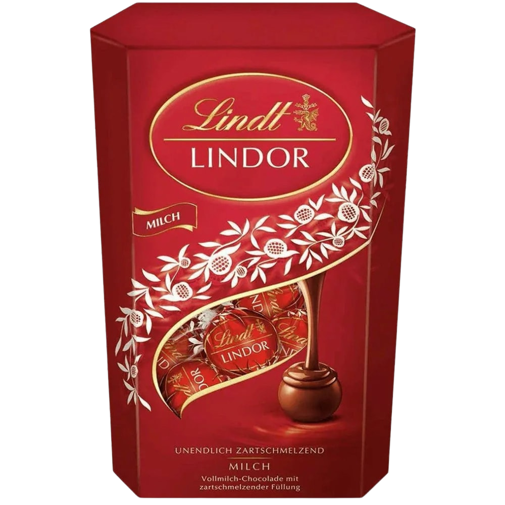 Lindt LINDOR Cornet Milch & Himbeere Schokolade, 500g