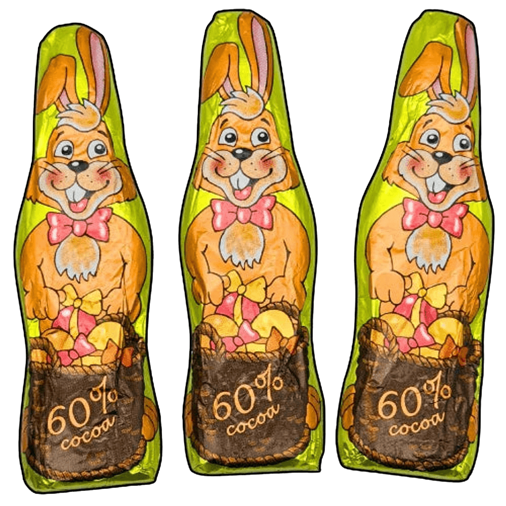 Storz Relief Osterhase Zartbitter 60% Kakao 80x12,5g Dose
