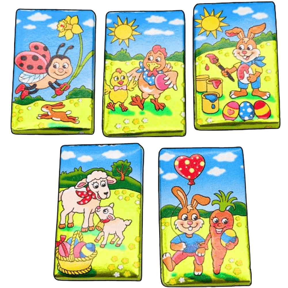 Storz Vollmilch Schokolade Figuren Mix 60x7,5g Hase Huhn Schaf Marienkäfer 450g