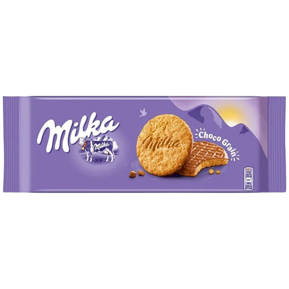 Choco Grain Kekse Hafer Vollkorn Alpenmilch Schokolade 126g