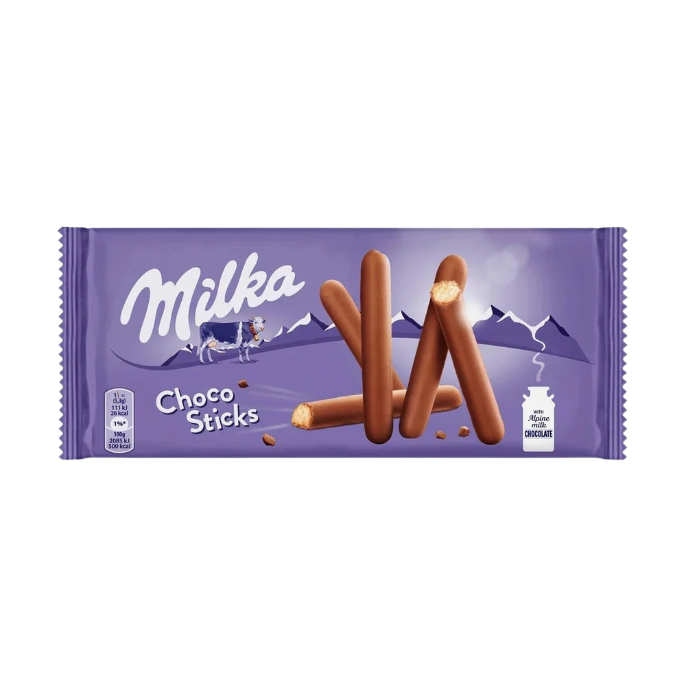 Milka Choco Sticks Keks Sticks Alpenmilch Schokolade 112g