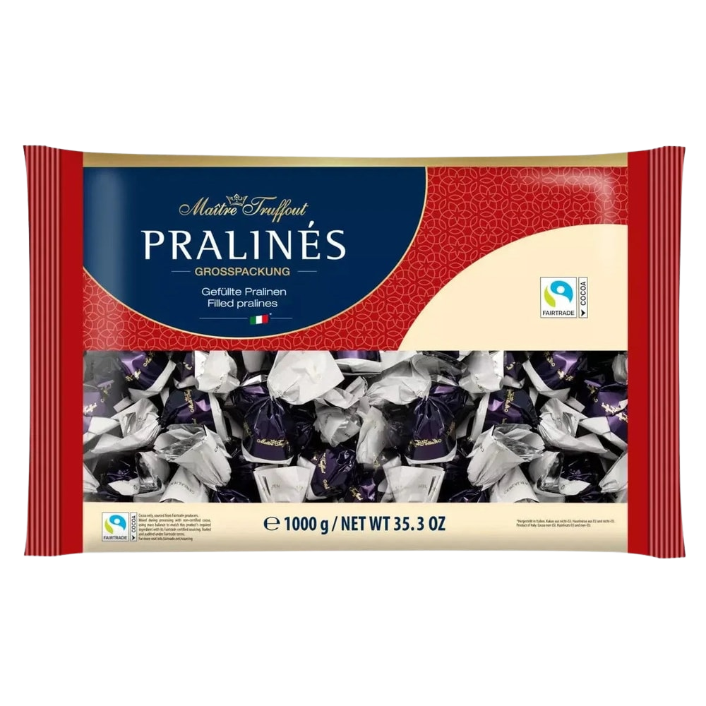 Maitre Truffout Pralinen Milchschokolade Milchcreme Cerealien 1000g