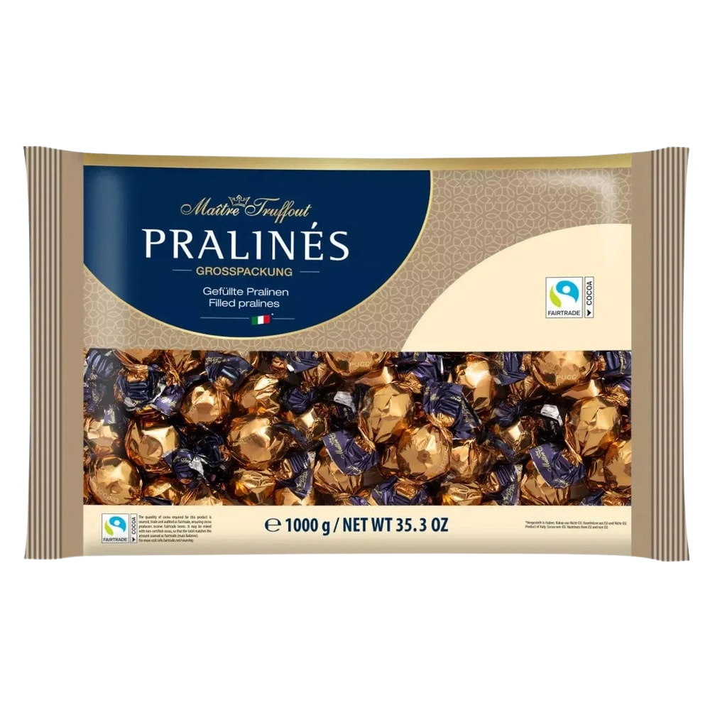 Maitre Truffout Pralinen Milchschokolade Cappuccinocreme 1000g
