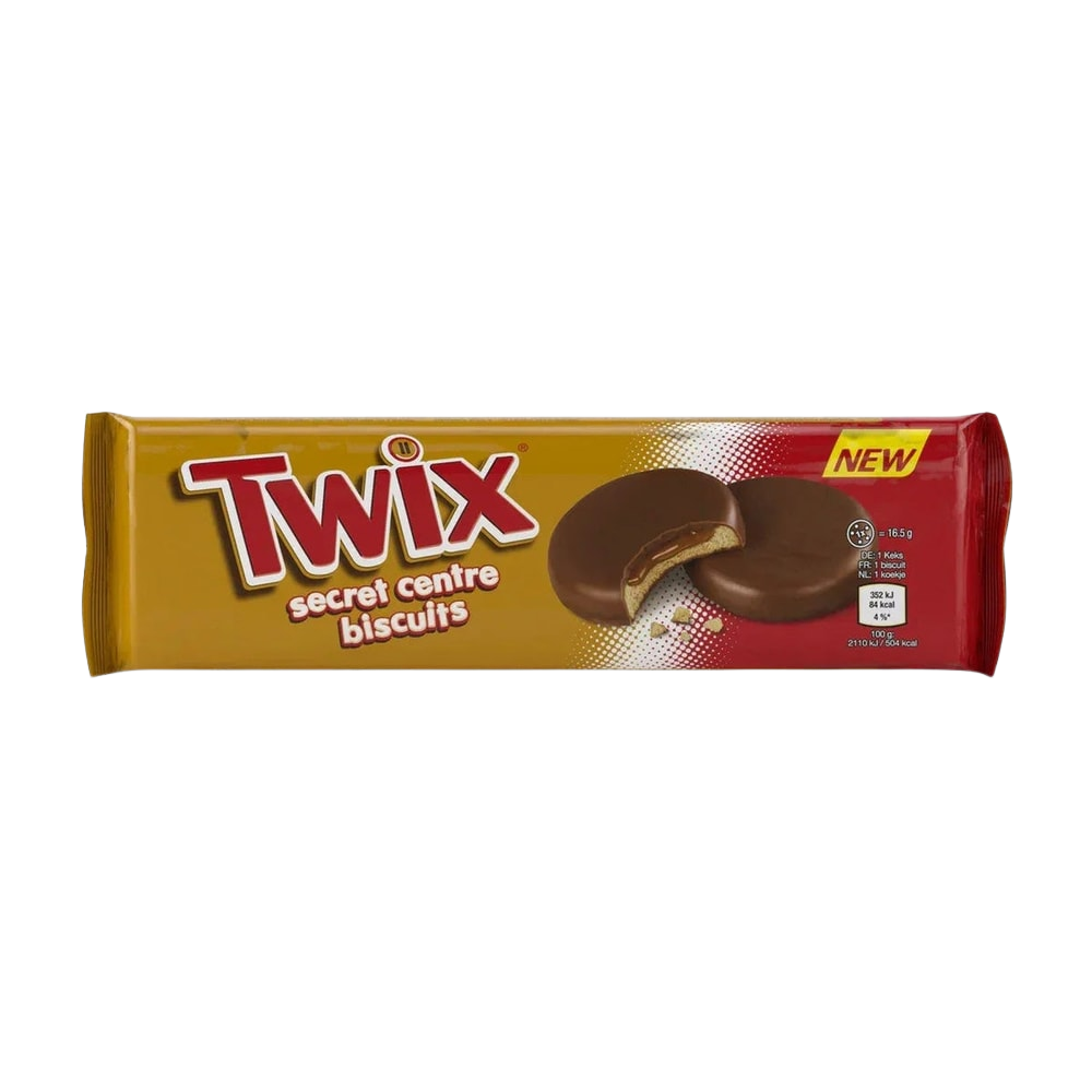 Twix Secret Centre Biscuits Karamell Milchschokolade 132g
