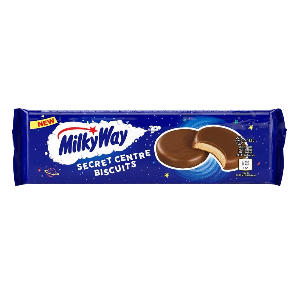 Milky Way Biscuits Secret Centre Kekse 132g Schoko Füllung
